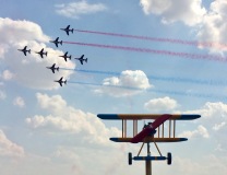 Epern\'Air Show meeting Patrouille de France Aérodrome d\'EPERNAY-PLIVOT(51)