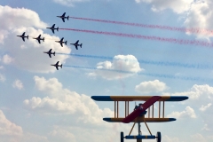 Epern\'Air Show meeting Patrouille de France Aérodrome d\'EPERNAY-PLIVOT(51)