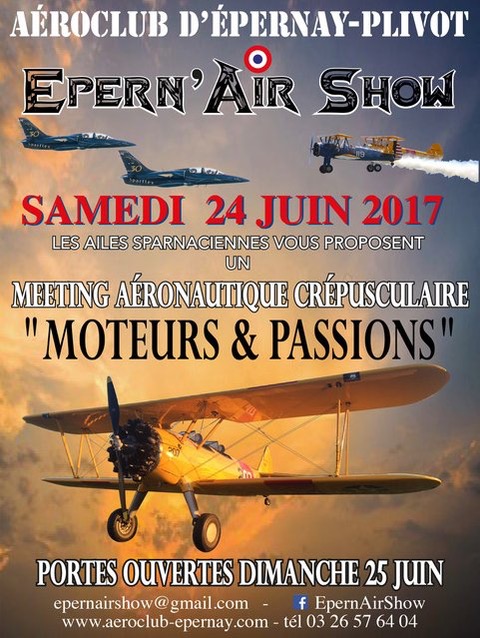 Epern'Air Show - Aéroclub d’Epernay PLIVOT