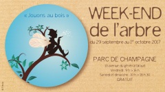 Week-end de l'arbre - Parc de Champagne REIMS